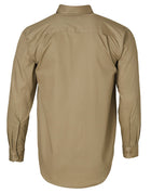 190gsm Cotton Drill Long Sleeve Work Shirt (Mens)