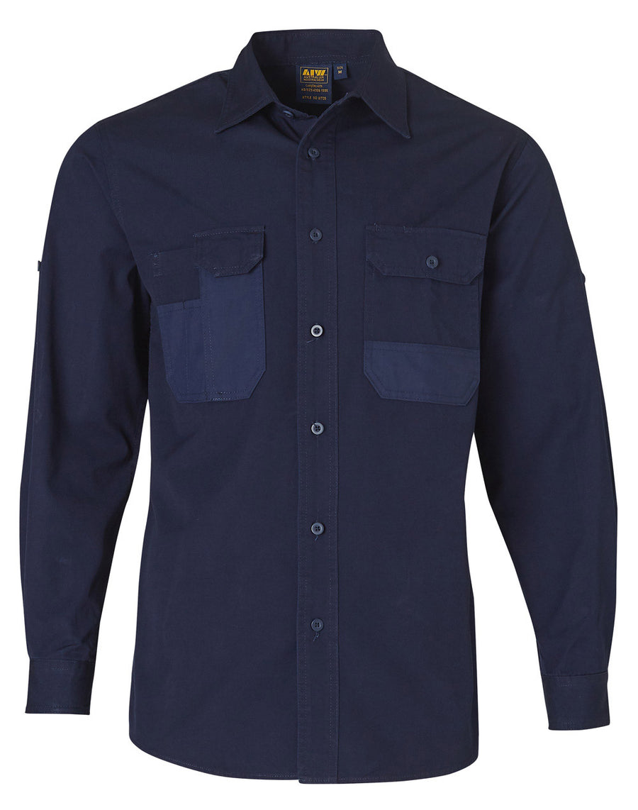 Durable L/S Workwear Shirt (Mens)