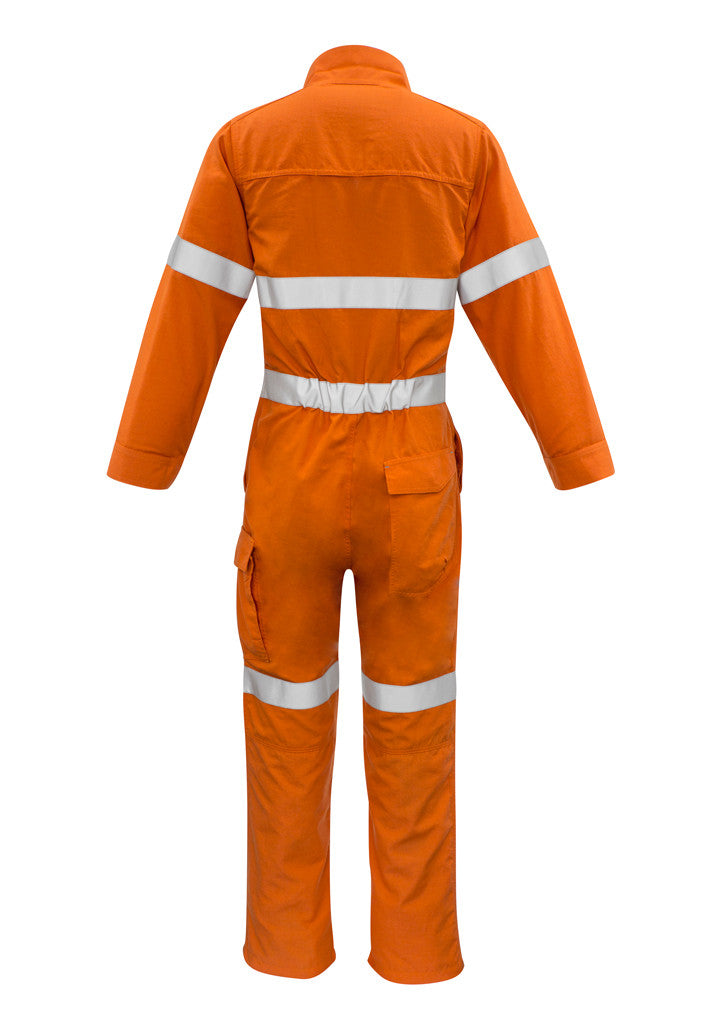 ACTIV EMBROIDERY DESIGNS. UNIFORMS. FR HOOP TAPED OVERALL. MENS