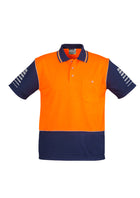 ACTIV EMBROIDERY DESIGNS, SYZMIC WORKWEAR, Hi Vis Zone Polo (Mens)