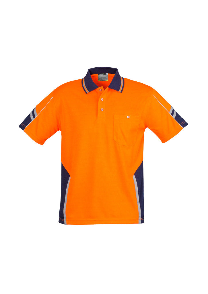Mens Hi Vis Squad S/S Polo