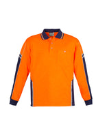 Hi Vis Squard L/S Polo (Mens)