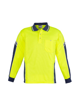Hi Vis Squard L/S Polo (Mens)