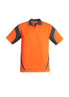 ACTIV EMBROIDERY DESIGNS, SYZMIK WORKWEAR, Hi Vis Aztec S/S Polo (Mens)
