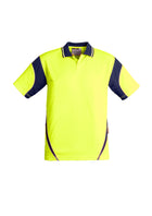 ACTIV EMBROIDERY DESIGNS, SYZMIK WORKWEAR, Hi Vis Aztec S/S Polo (Mens)