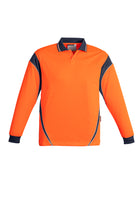 ACTIV EMBROIDERY DESIGNS, SYZMIK WORKWEAR, Hi Vis Aztec L/S Polo (Mens)