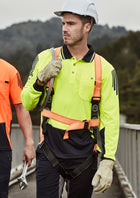 Hi Vis Flux L/S Polo (Mens)