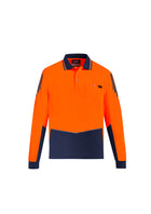 Hi Vis Flux L/S Polo (Mens)