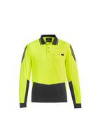 Hi Vis Flux L/S Polo (Mens)