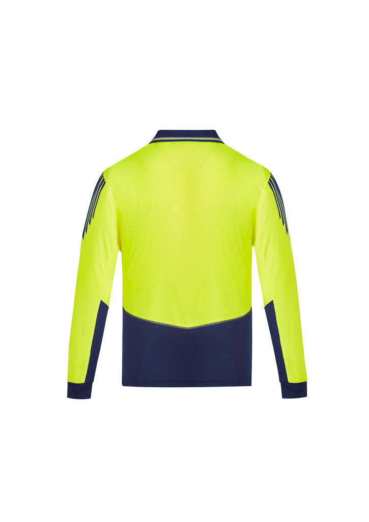 Hi Vis Flux L/S Polo (Mens)