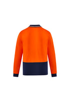 Hi Vis Cotton L/S Polo (Mens)