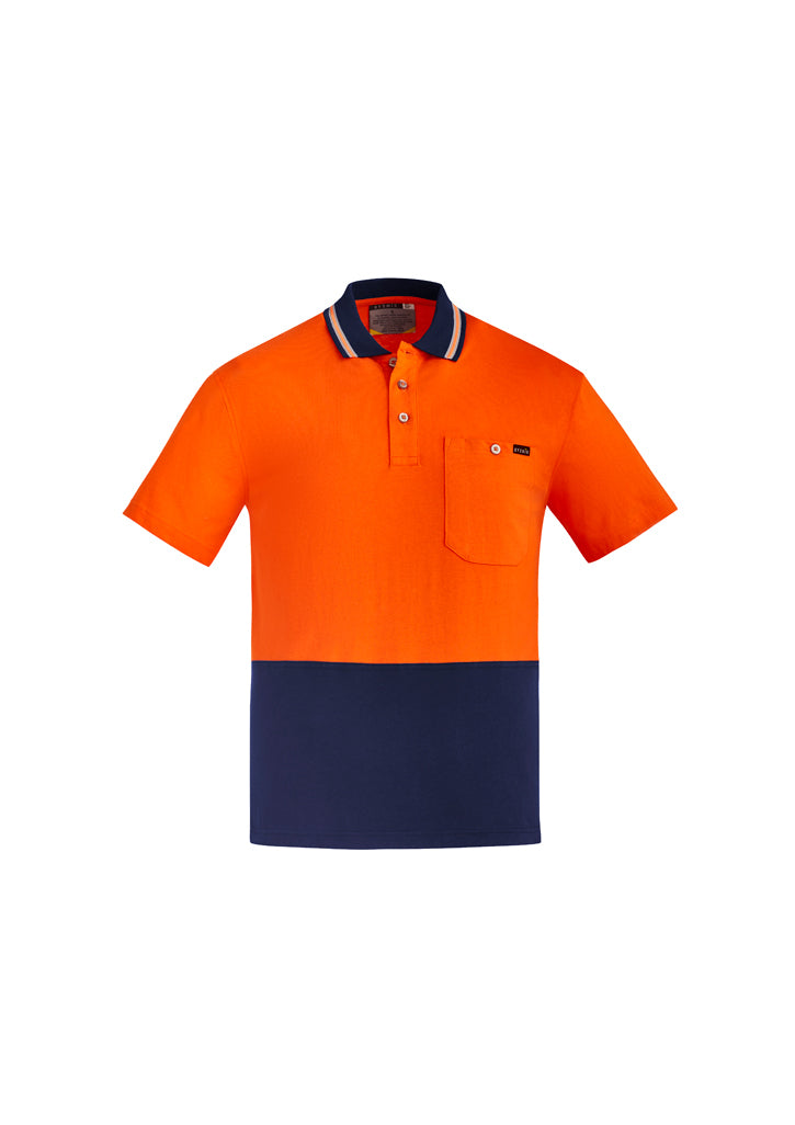 Hi Vis Cotton S/S Polo (Mens)