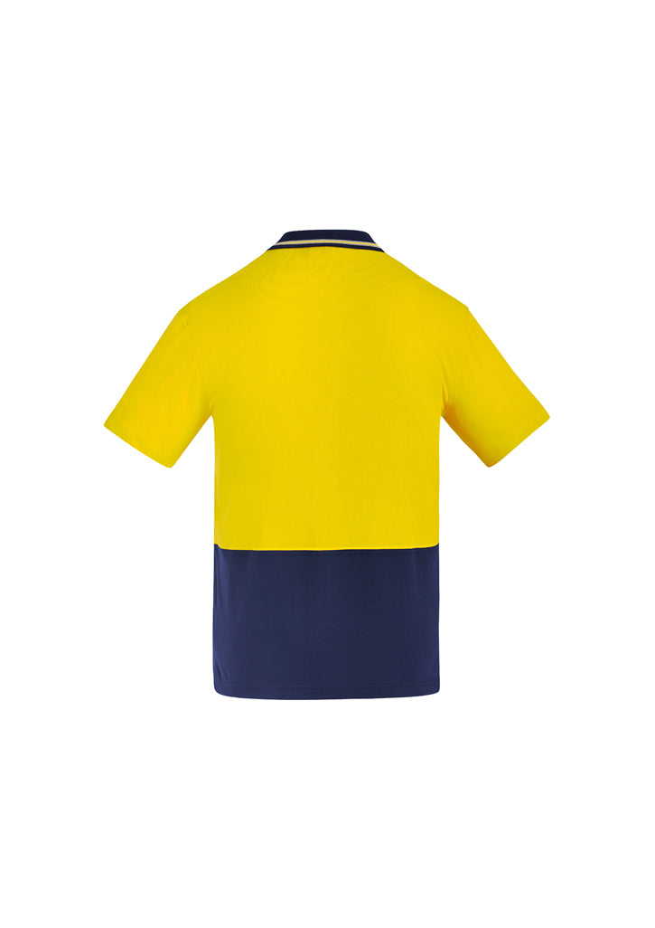 Hi Vis Cotton S/S Polo (Mens)