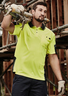 Reinforced Hi Vis Squard S/S Polo (Mens)