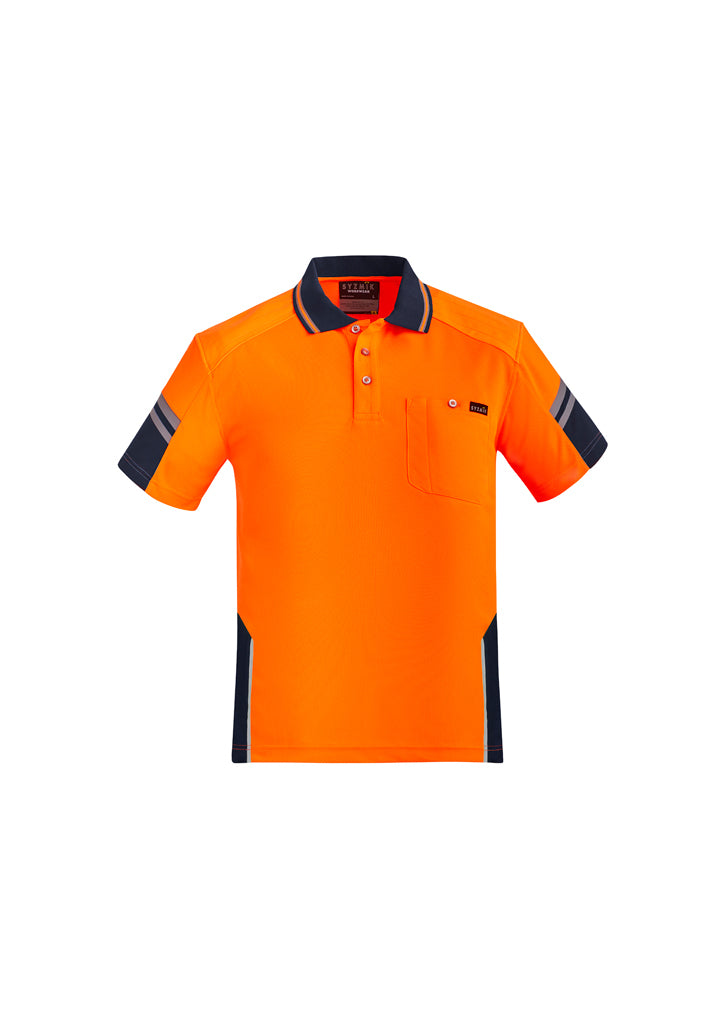 Reinforced Hi Vis Squard S/S Polo (Mens)