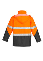 ACTIV EMBROIDERY DESIGNS. UNIFORMS. HI VIS STORM JACKET. MENS.