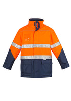 ACTIV EMBROIDERY DESIGNS. UNIFORMS. HI VIS STORM JACKET. MENS.