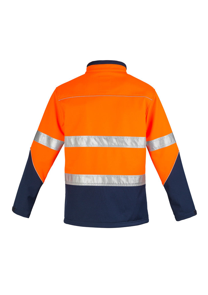 ACTIV EMBROIDERY DESIGNS. UNIFORMS. HI VIS SOFT SHELL JACKET. UNISEX.