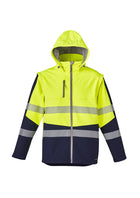 Unisex 2 in 1 Stretch Softshell Taped Jacket