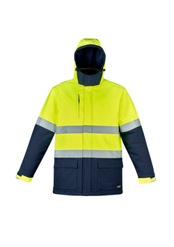 ZJ553 SYZMIK Unisex Hi Vis Antarctic Softshell Taped Jacket