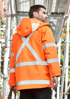 Mens Hi Vis X Back Taped 4 in 1 Waterproof Jacket