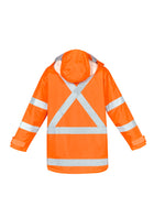Mens Hi Vis X Back Taped 4 in 1 Waterproof Jacket