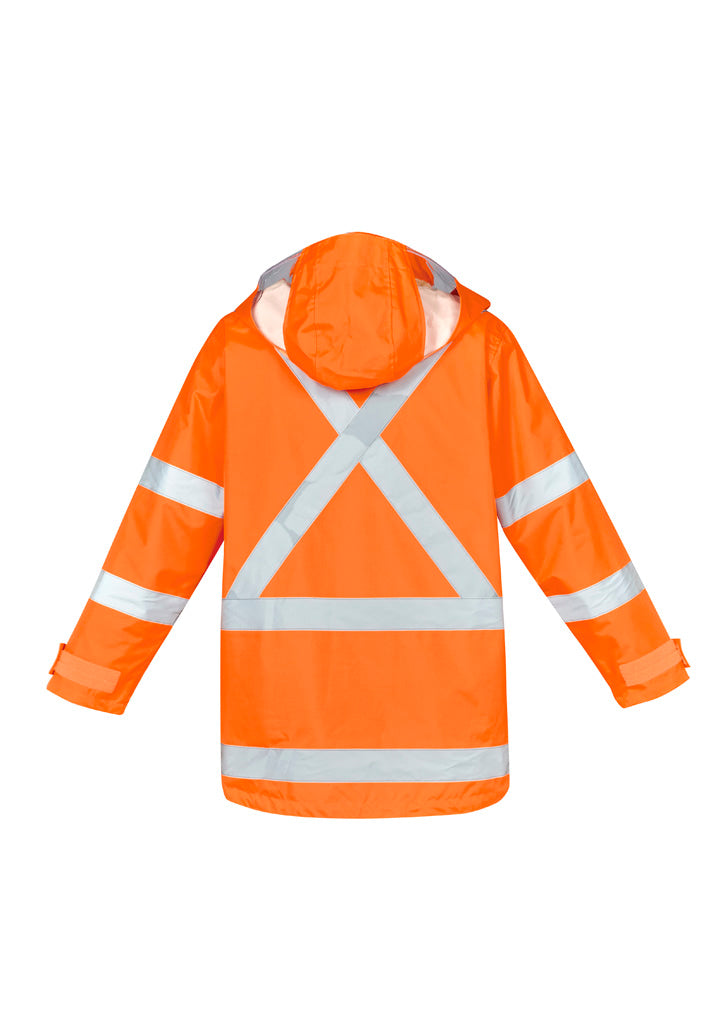 Mens Hi Vis X Back Taped 4 in 1 Waterproof Jacket