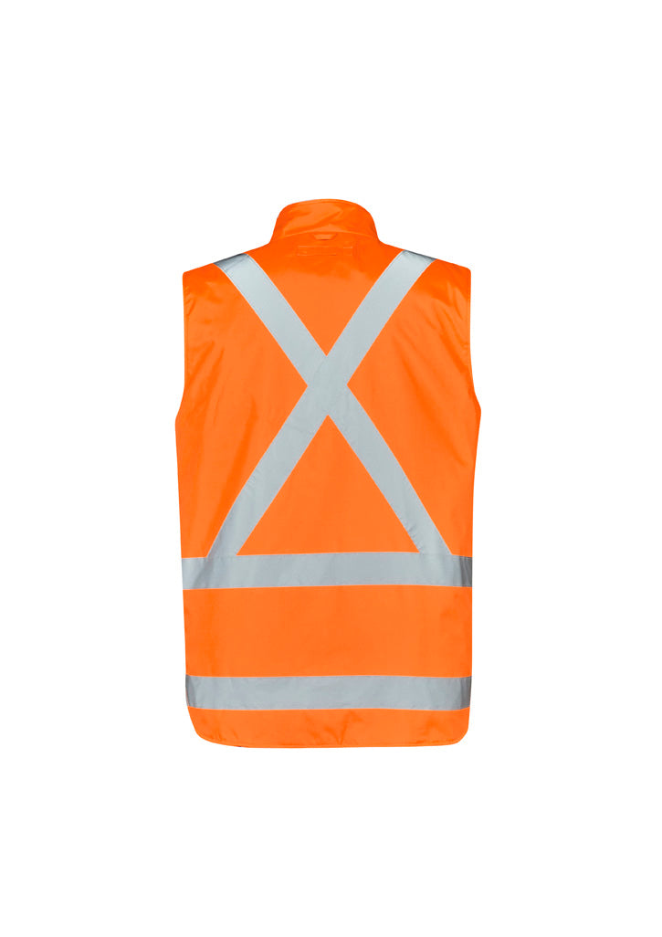 Mens Hi Vis X Back Taped 4 in 1 Waterproof Jacket