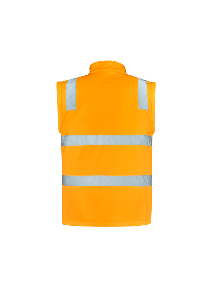 Unisex Hi Vis Vic Rail 2 in 1 Softshell Jacket
