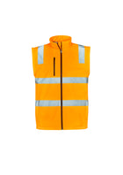 Unisex Hi Vis Vic Rail 2 in 1 Softshell Jacket