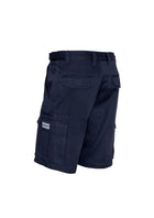 ACTIV EMBROIDERY DESIGNS. UNIFORMS. BASIC CARGO SHORT. MENS.