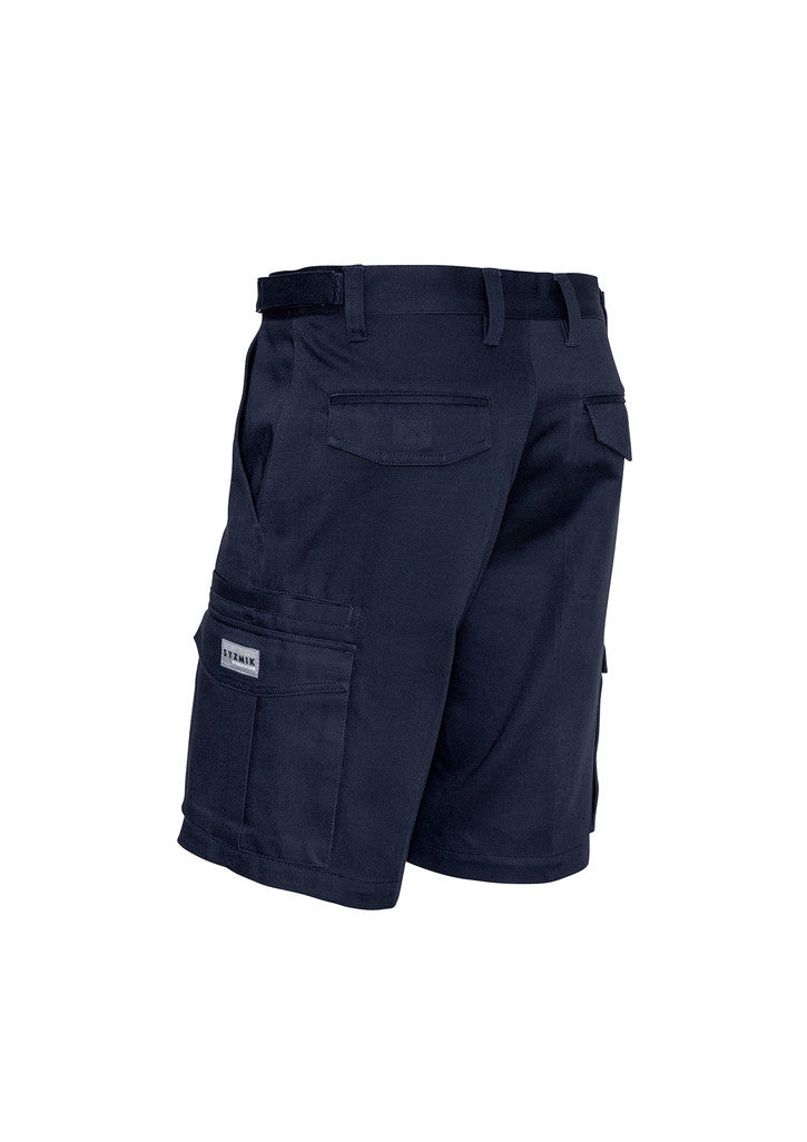 ACTIV EMBROIDERY DESIGNS. UNIFORMS. BASIC CARGO SHORT. MENS.