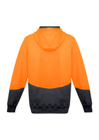 ACTIV EMBROIDERY DESIGNS. UNIFORMS. HI VIS TEXTURED JACQUARD HOODIE. UNISEX.