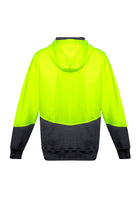 ACTIV EMBROIDERY DESIGNS. UNIFORMS. HI VIS TEXTURED JACQUARD HOODIE. UNISEX.