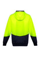ACTIV EMBROIDERY DESIGNS. UNIFORMS. HI VIS TEXTURED JACQUARD HOODIE. UNISEX.
