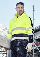 Hi Vis Stretch Taped Hoodie (Unisex)