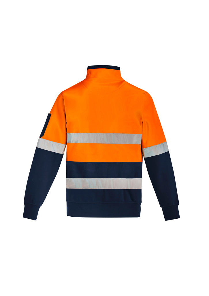 Unisex Hi Vis 1/4 Zip Hoop Taped Pullover