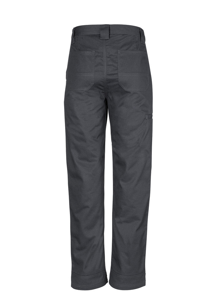 ACTIV EMBROIDERY DESIGNS. UNIFORMS. PLAIN UTILITY PANT. MENS.