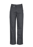 ACTIV EMBROIDERY DESIGNS. UNIFORMS. PLAIN UTILITY PANT. MENS.