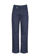 ACTIV EMBROIDERY DESIGNS. UNIFORMS. PLAIN UTILITY PANT. MENS.