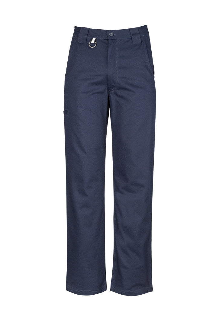 ACTIV EMBROIDERY DESIGNS. UNIFORMS. PLAIN UTILITY PANT. MENS.