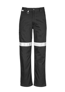 ACTIV EMBROIDERY DESIGNS. UNIFORMS. TAPED CARGO PANT. MENS.