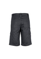 ACTIV EMBROIDERY DESIGNS. UNIFORMS. DRILL CARGO SHORT. MENS.