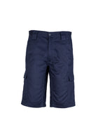 ACTIV EMBROIDERY DESIGNS. UNIFORMS. DRILL CARGO SHORT. MENS.