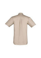 ACTIV EMBROIDERY DESIGNS. UNIFORMS. LIGHT WEIGHT TRADIE SHIRT SHORT SLEEVE. MENS.