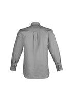 ACTIV EMBROIDERY DESIGNS. UNIFORMS. LIGHTWEIGHT TRADIE SHIRT LONG SLEEVE. MENS.