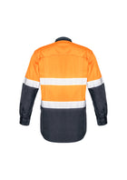 ACTIV EMBROIDERY DESIGNS. UNIFORMS. RUGGED COOLING TAPED HI VIS SPLICED SHIRT. MENS.