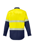 Rugged Cooling Hi Vis Segmented Tape L/S Shirt (Mens)