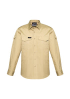 ACTIV EMBROIDERY DESIGNS. UNIFORMS. RUGGED COOLING LONG SLEEVE SHIRT. MENS.