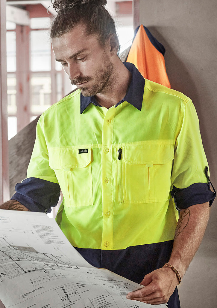 Hi Vis Outdoor L/S Shirt (Mens)